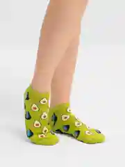 Зелёный хаки носки женские