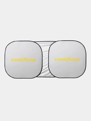 Солнцезащитная шторка на лобовое стекло Goodyear GY-SV-01, универсальная, складная