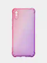 Розовый чехол градиентный Xiaomi Redmi Note 8/8T/9/9T/9A/7/7A/8A/10/11/9C/10C Pro/K40