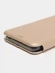 Золотой чехол-книжка для HONOR X9 (Хонор х9)