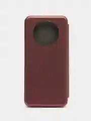 Багровый чехол-книжка для HONOR X9 (Хонор х9)