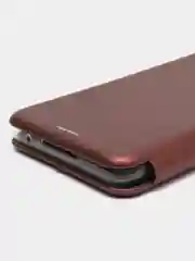 Багровый чехол-книжка для HONOR X9 (Хонор х9)