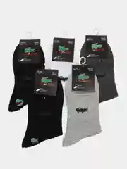 Черный носки мужские, спортивные, хлопок, 5 пар