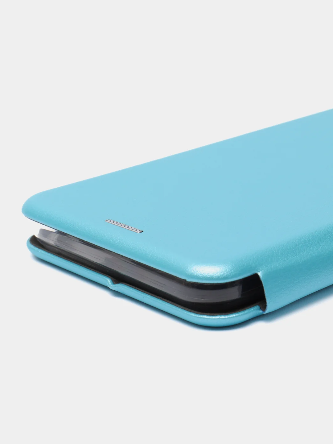 Голубой чехол-книжка Infinix Smart 6 Plus X6823C (Инфиникс Смарт 6 Плюс)