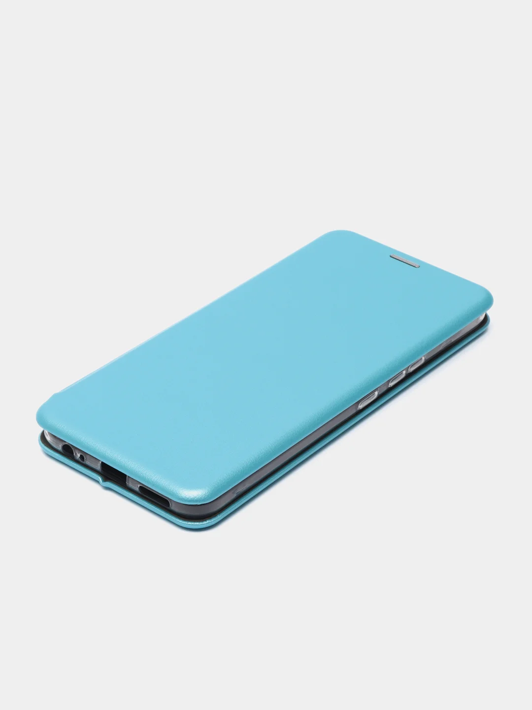 Голубой чехол-книжка Infinix Smart 6 Plus X6823C (Инфиникс Смарт 6 Плюс)