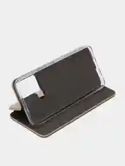 Золотой чехол-книжка Infinix Smart 6 Plus X6823C (Инфиникс Смарт 6 Плюс)