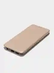 Золотой чехол-книжка Infinix Smart 6 Plus X6823C (Инфиникс Смарт 6 Плюс)
