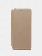 Золотой чехол-книжка Infinix Smart 6 Plus X6823C (Инфиникс Смарт 6 Плюс)