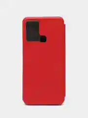 Красный чехол-книжка Infinix Smart 6 Plus X6823C (Инфиникс Смарт 6 Плюс)