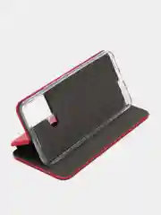 Красный чехол-книжка Infinix Smart 6 Plus X6823C (Инфиникс Смарт 6 Плюс)
