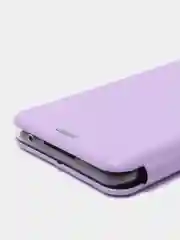 Сиреневый чехол-книжка для HONOR X9 (Хонор х9)