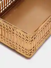Золотой изысканная салфетница высокого качества