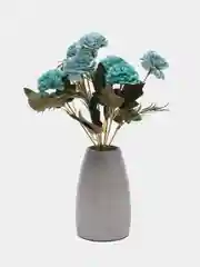 Голубой искусственные цветы, гвоздики