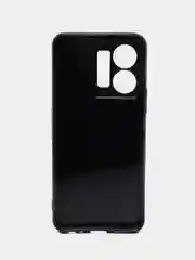 Черный чехол карбон с защитой камеры VIVO Y35 / VIVO Y22