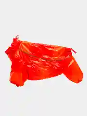 Зимний комбинезон ForMyDogs для собак мелких и средних пород, красный градиент