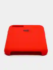 Красный чехол Silicone Case для iPhone 11, XR, 12, 7, 8, SE, XS, X, 8+, 7+, 6s, 6, Pro,Max
