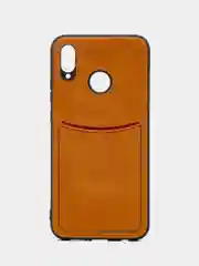Коричневый чехол с визитницей, карманом Huawei P20 Pro/Y5 2019/P30/PSmart 2018/P30 Lite/P20/P20 Lite
