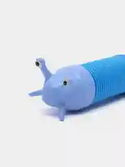 Синий брелок Антистресс Игрушка Пружинка, 9х2 см