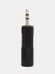 Аудио переходник гнездо 6.3мм - штекер 3.5мм (Jack - Mini Jack)