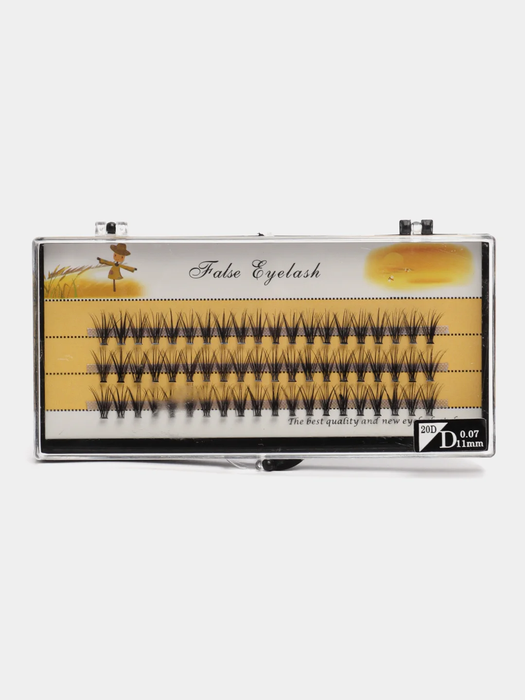 Пучки накладных ресниц False Eyelash 20D