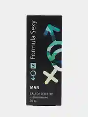 Туалетная вода с феромонами Formula Sexy №5, мужская, 30 мл