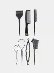 Набор для окрашивания и моделирования волос Barber, 7 предметов, цвет черный, 25,5*22,5 см