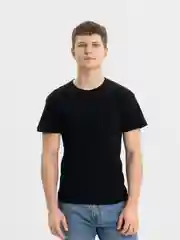 Черный футболка мужская, 100% хлопок