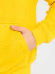 Желтый худи мужской с капюшоном