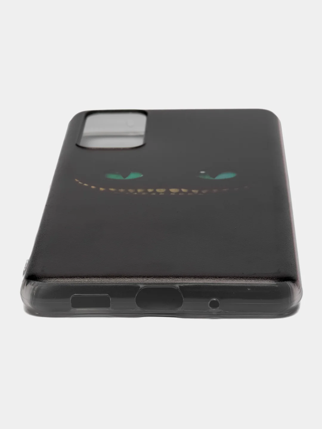 Черный силиконовый чехол на Samsung Galaxy S20 FE / Самсунг S20 FE прозрачный, с рисунком