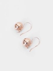 Серьги "Шарики", золочение и серебрение