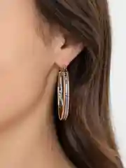 Серьги-кольца Xuping Jewelry, из медицинской стали