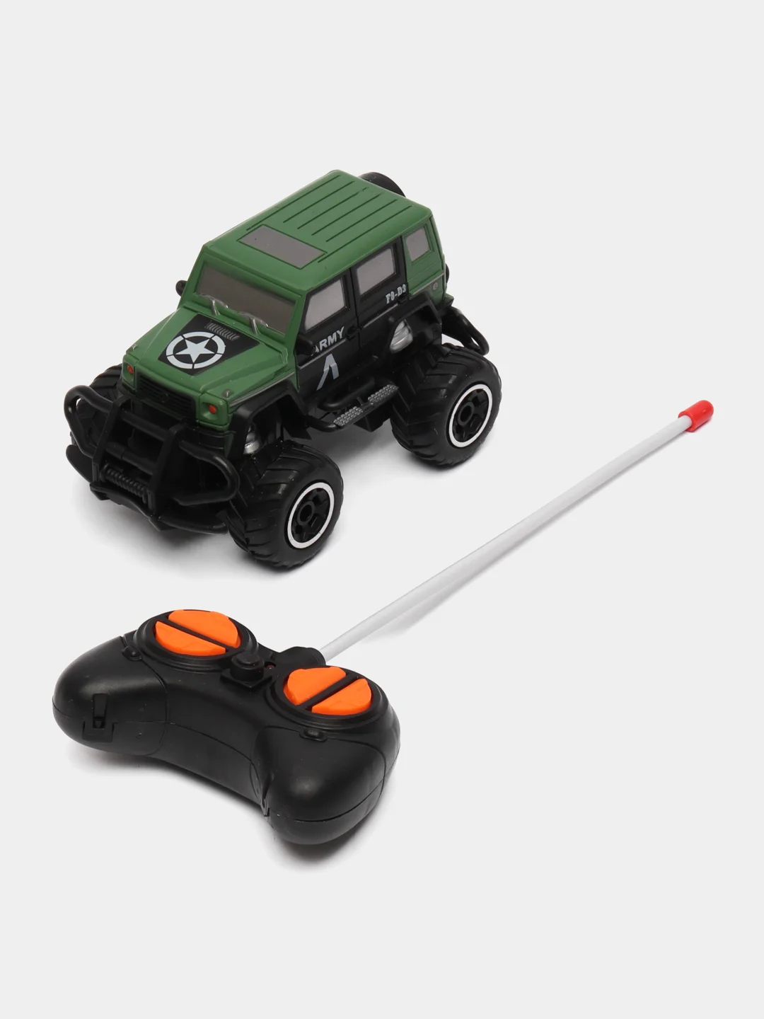 Хаки радиоуправляемая машина "Гелендваген Mini Car", 1:43