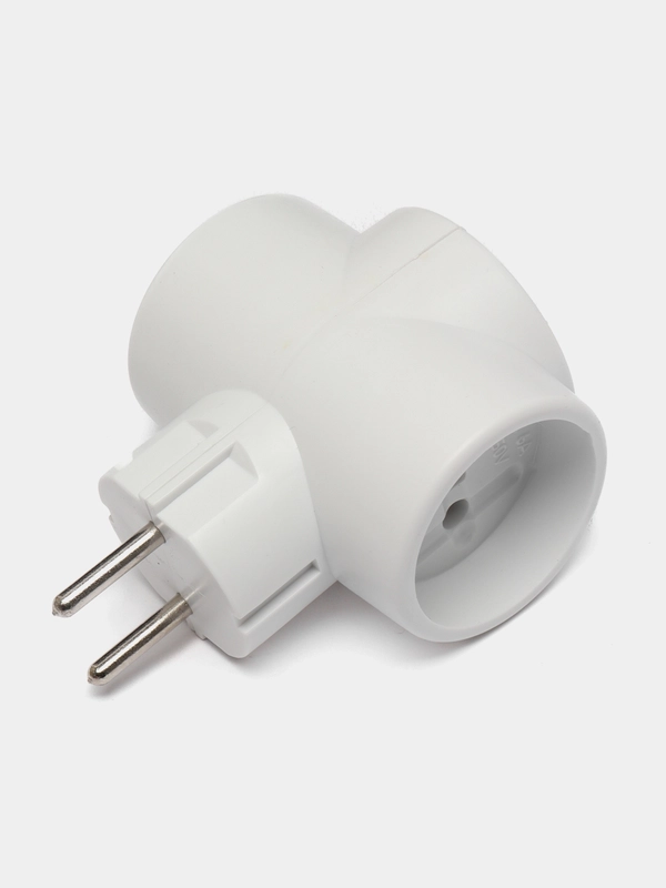 Тройник разветвитель Perfeo RuPower, для розетки
