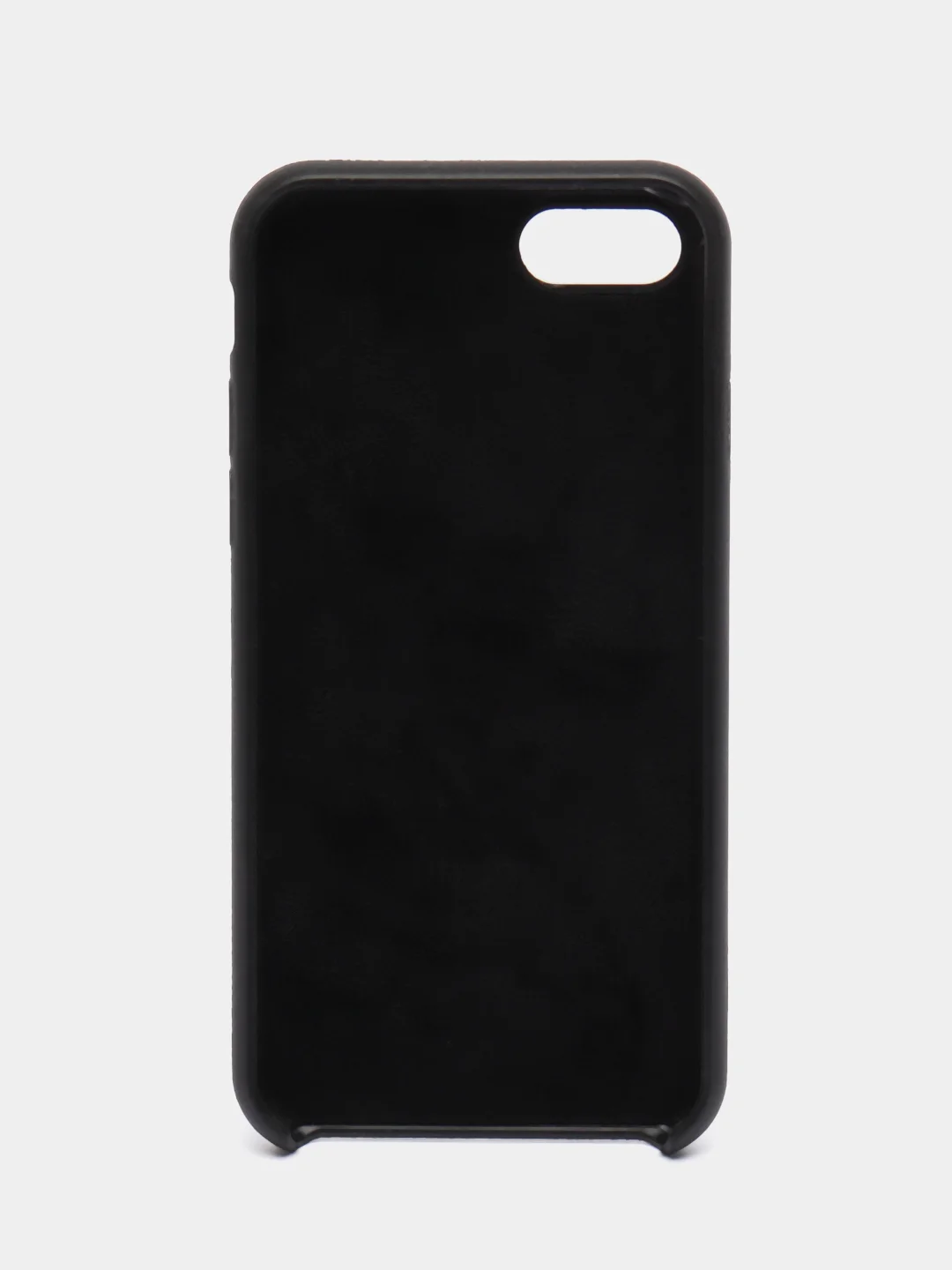 Черный чехол Silicone Case (Чехол силиконовый) для iPhone 8/ iPhone 8 plus