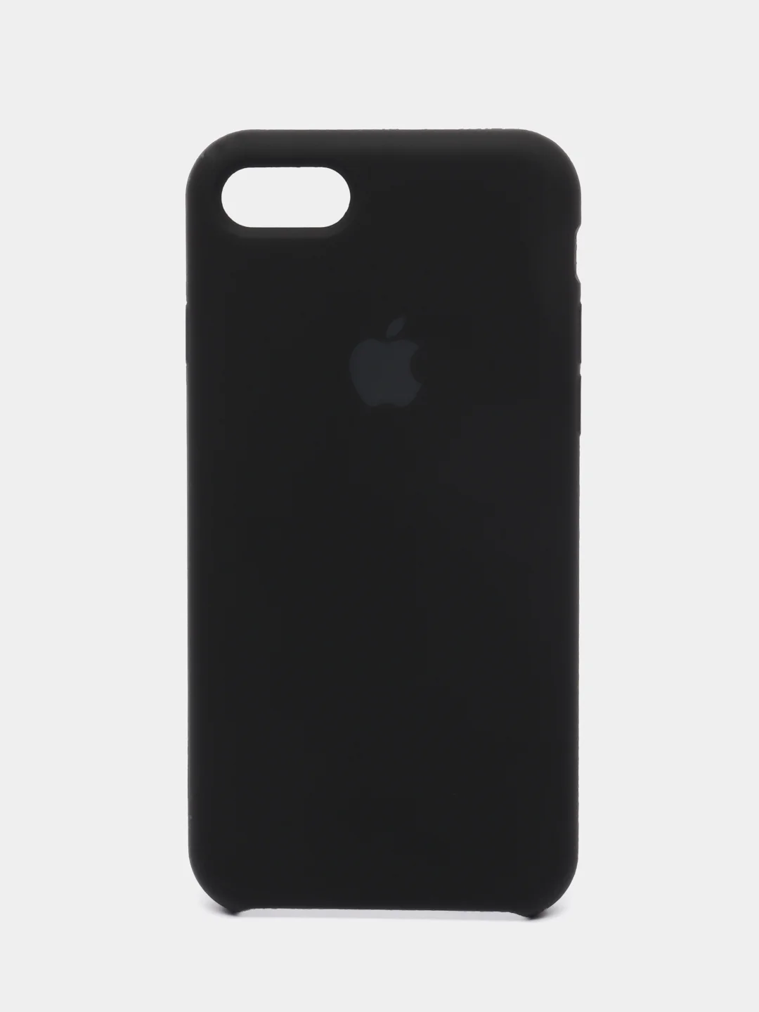 Черный чехол Silicone Case (Чехол силиконовый) для iPhone 8/ iPhone 8 plus