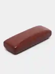 Коричневый футляр для очков