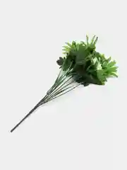 Белый искусственные декоративные цветы (гвоздика, маргаритка)
