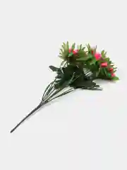 Тёмно-розовый искусственные декоративные цветы (гвоздика, маргаритка)