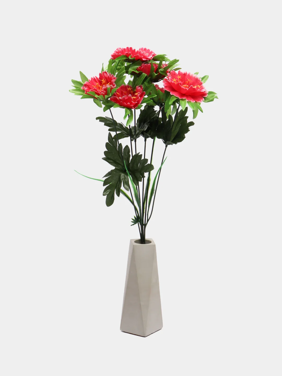 Коралловый искусственные декоративные цветы (гвоздика, маргаритка)