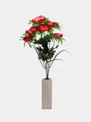 Фуксия искусственные декоративные цветы (гвоздика, маргаритка)