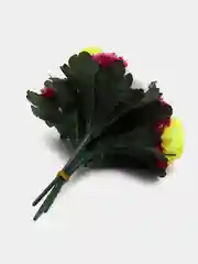 Разноцветный искусственные декоративные цветы (гвоздика, маргаритка)