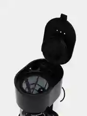 Серый металлик кофеварка капельная BQ CM1001, LED-дисплей, 900 Вт, 1.5 л