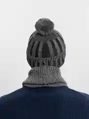 Серебряный шапка со снудом, мужская