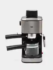 Серый металлик кофеварка эспрессо BQ CM4000, кофеварка рожковая с капучинатором 240 мл