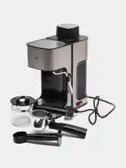 Серый металлик кофеварка эспрессо BQ CM4000, кофеварка рожковая с капучинатором 240 мл
