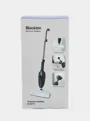 Синий швабра паровая 2 в 1 Blackton Bt SM1111, вертикальная, LED индикация, 11 насадок