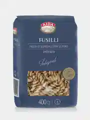 Макаронные изделия AIDA "Fusilli", цельнозерновые, спирали, 400 г