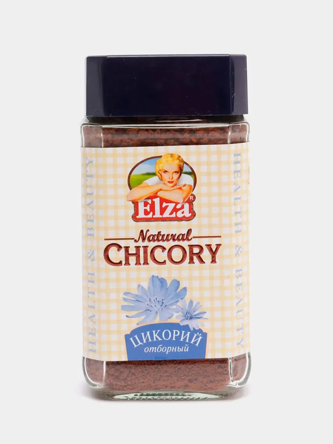 Цикорий натуральный ELZA Natural Chicory, стеклянная банка, 100 г