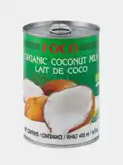 Органическое кокосовое молоко Foco, 10-12%, 400 мл