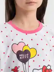Белый пижама детская Hello Kitty, детский костюм